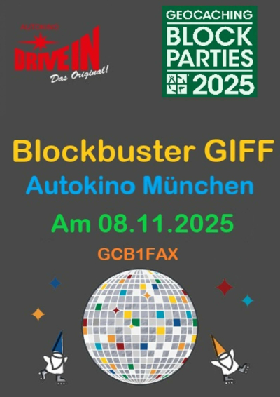 Filmplakat Blockbuster GIFF