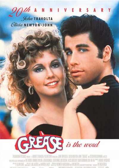 Filmplakat Grease