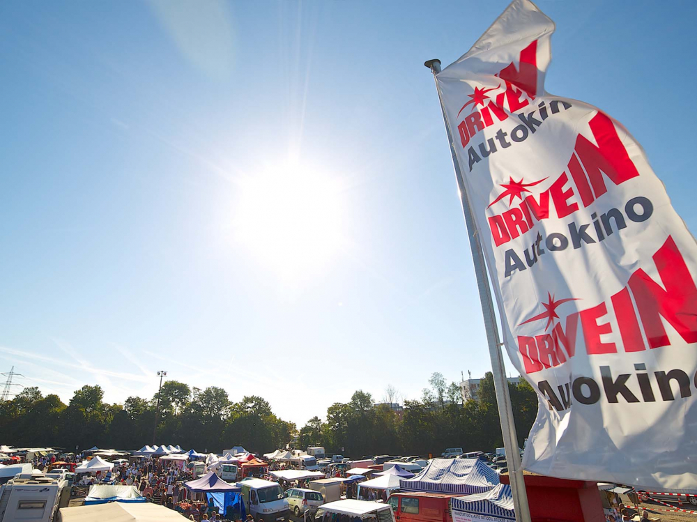 Flohmarkt im Autokino