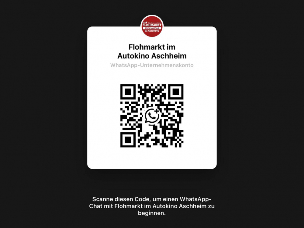 Flohmarkt im Autokino